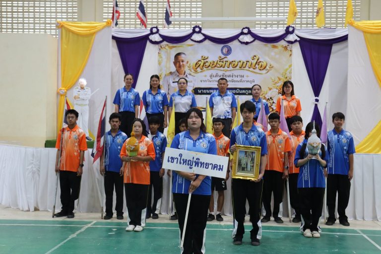 กิจกรรมกีฬาสี ประจำปีการศึกษา 2569